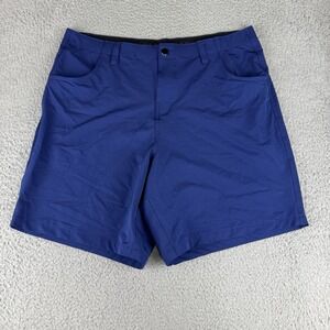 Trunks Surf And Swim Co. Men's Performance Multi-Functional Shorts Size 38 Blue‎
